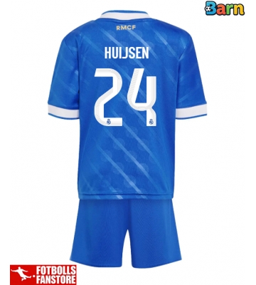 Real Madrid Dean Huijsen #24 Tredje Tröja Barn 2025-26 Kortärmad (+ Korta byxor)